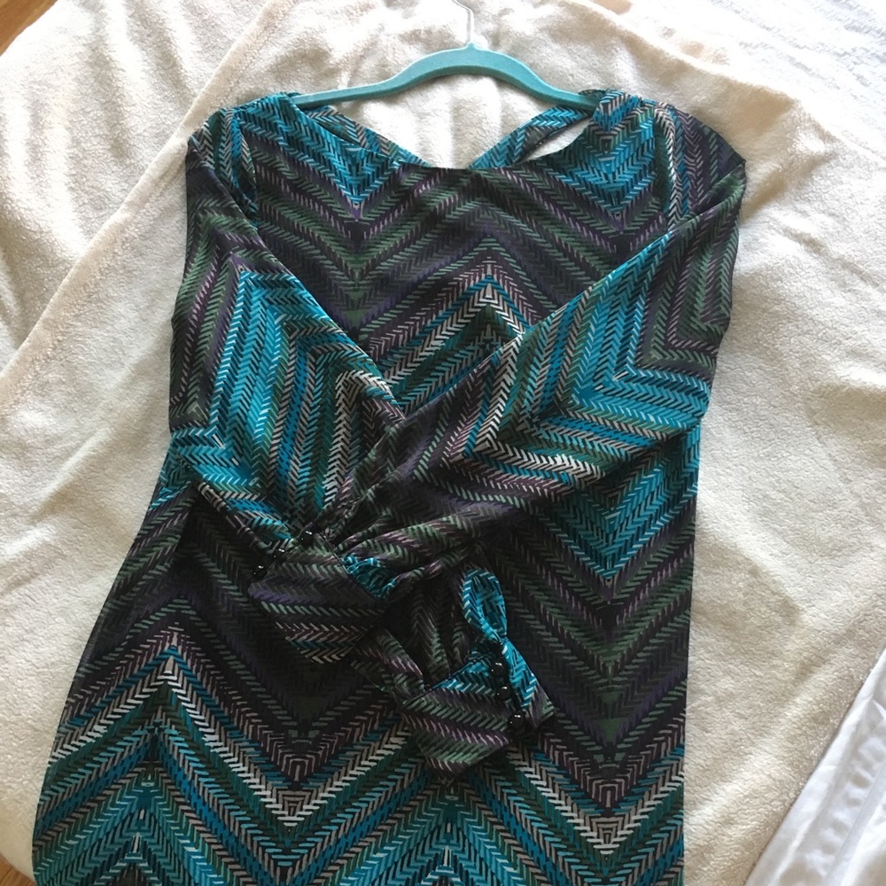 Cross Back shift dress / tunic